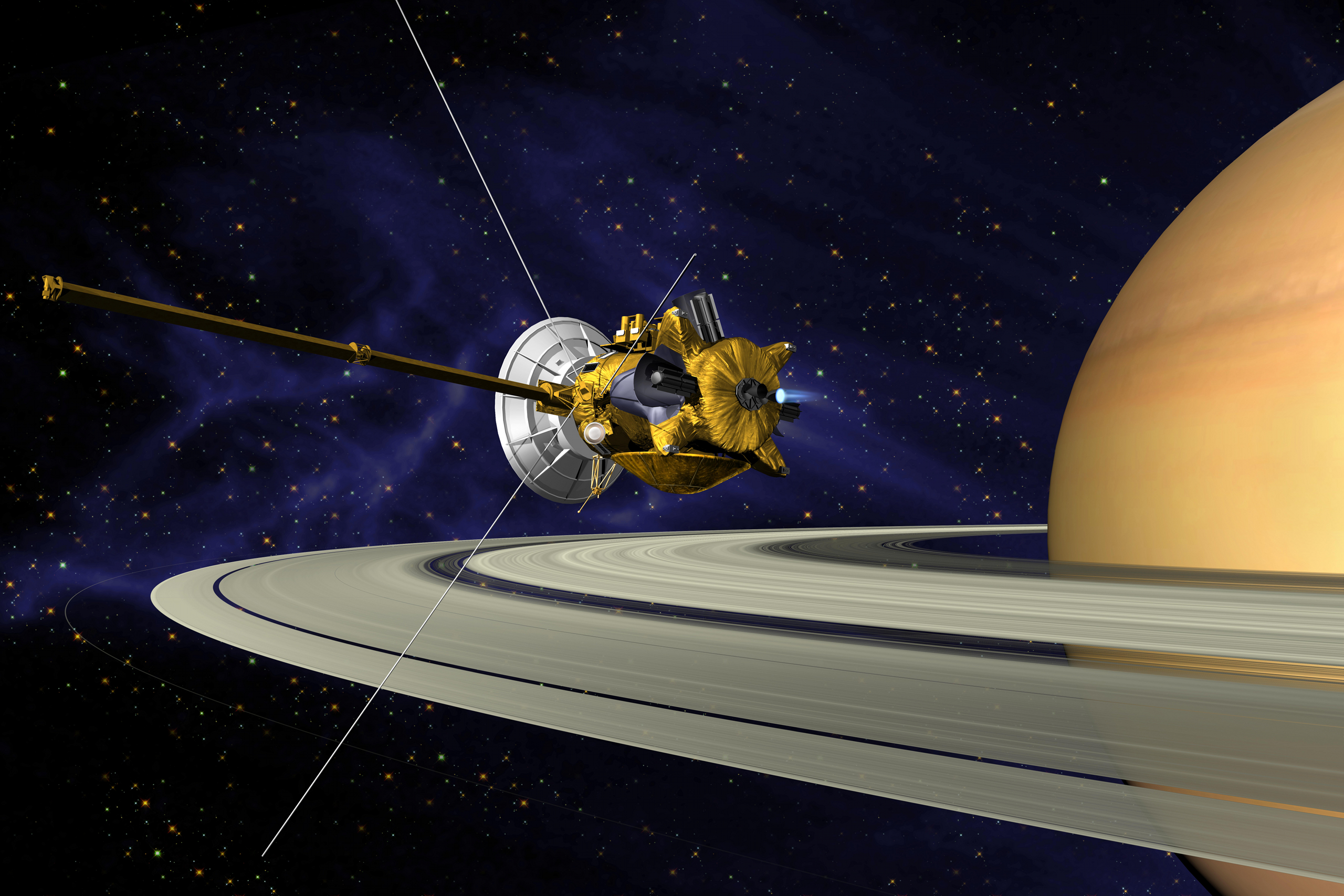 Resultado de imagen para Nasa. últimas fotos de Cassini