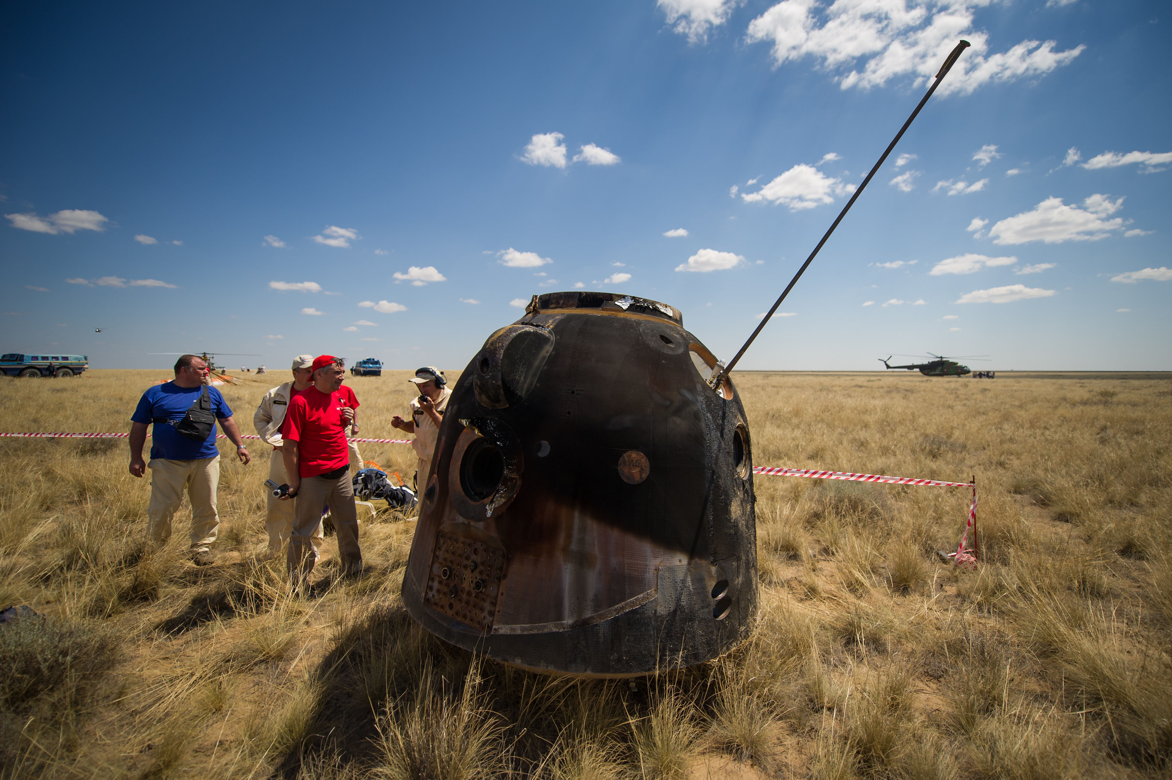 Expedition 31 Landing