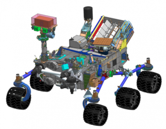 Rover marciano de 2020 (NASA).