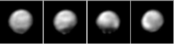 Plutón visto por la cámara LORRI de la New Horizons (NASA