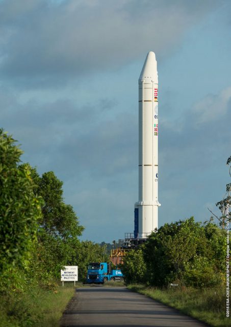EAP de la misión VA225 (Arianespace).