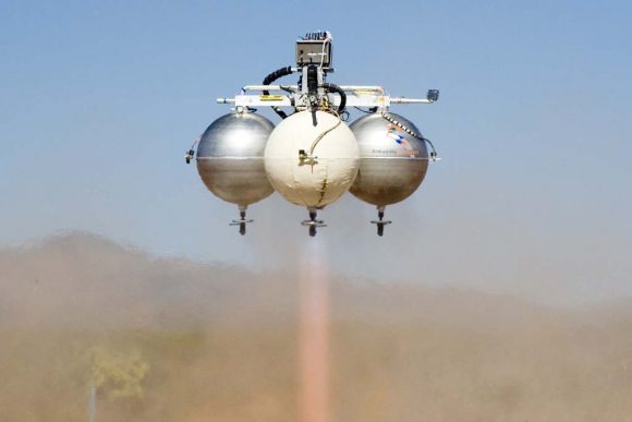 Cohete Pixel de Armadillo Aerospace (Armadillo Aerospace).