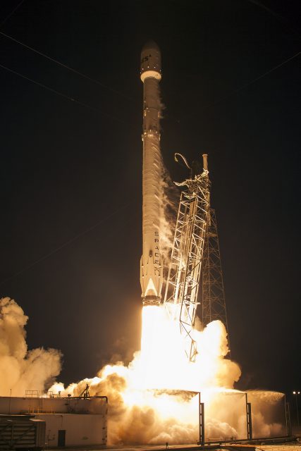 Lanzamiento del SES 9 (SpaceX).