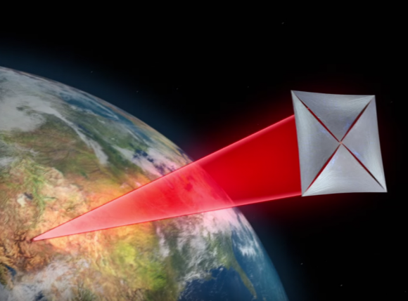 Una nanovela láser para viajar a Alfa Centauri (Breakthrough Starshot).