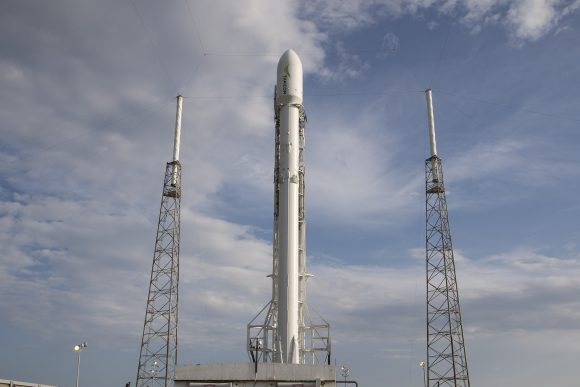 El Falcon 9 de esta misión (SpaceX).