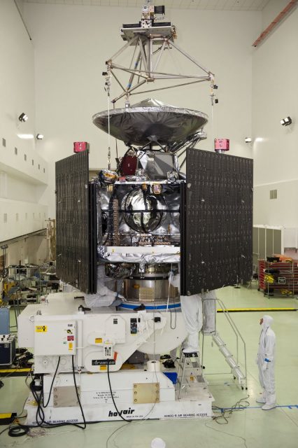 Juno en configuración de lanzamiento (NASA).