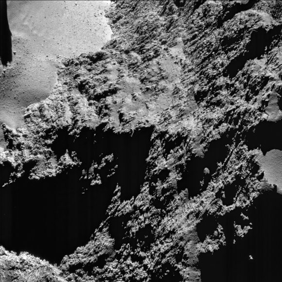 8,8 km (ESA/Rosetta/NAVCAM).