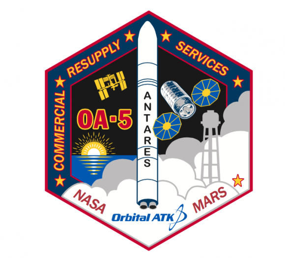 Emblema de la misión (Orbital ATK).