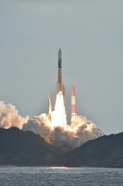 Lanzamiento del Himawari 9 (JAXA).
