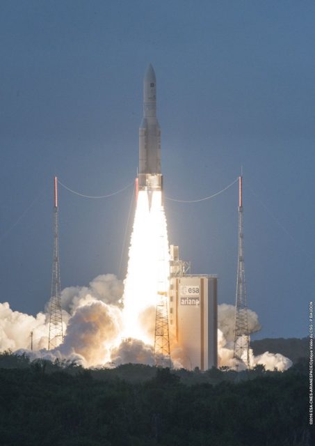Lanzamiento de la misión VA234 (Arianespace).
