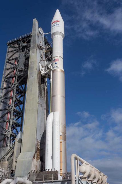Rollout of Echostar XIX prior to launch. December 17, 2016