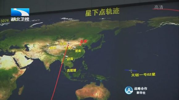 Trayectoria del lanzamiento (chinaspaceflight.com).