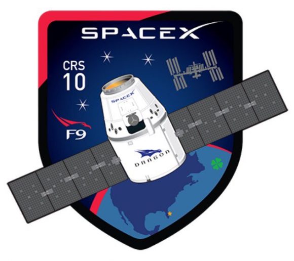 Emblema de la misión (SpaceX).