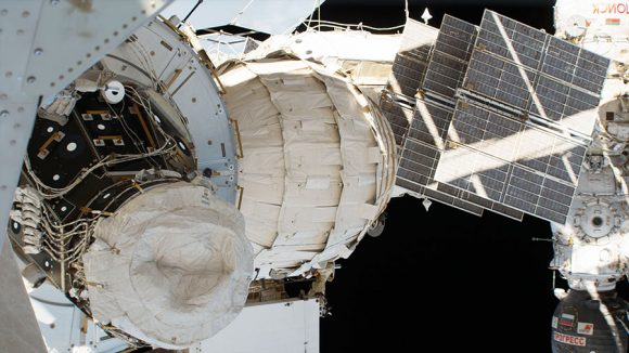 Módulo BEAM de Bigelow en la ISS (NASA).