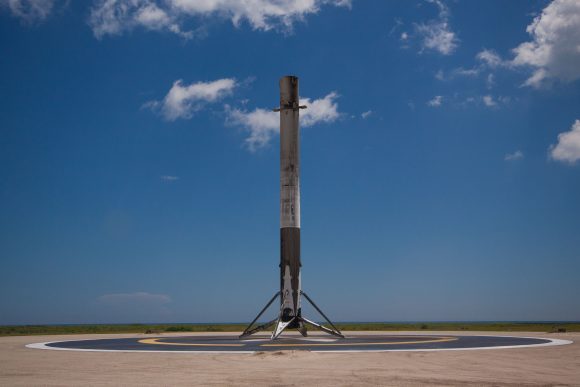 Aterrizaje de la primera etapa (SpaceX).