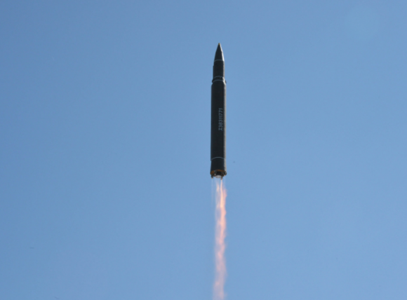 Primer lanzamiento del misil norcoreano Hwasong 14 (New York Times).