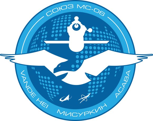 Emblema de la Soyuz MS-06 (Roscosmos).