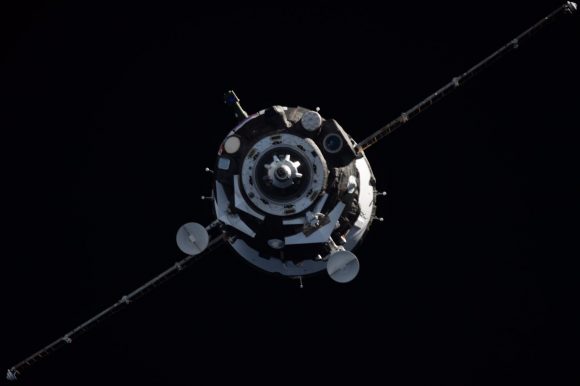 Acoplamiento de la MS-06 con la ISS (NASA).