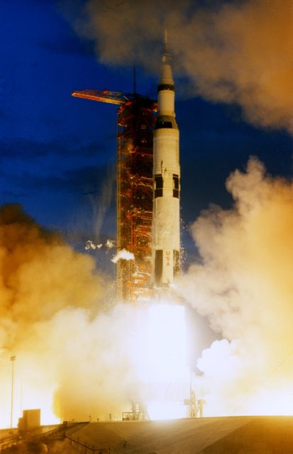 Lanzamiento del Apolo 4 (NASA).