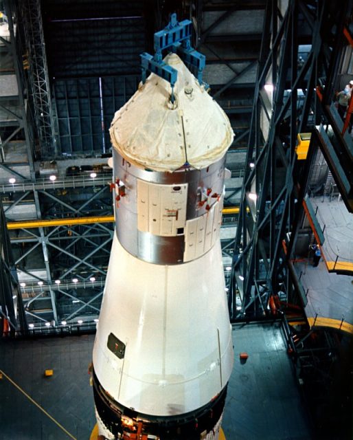 El CSM del Apolo 4 (NASA).