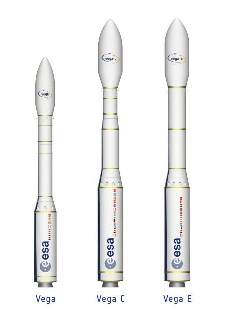 Vega, Vega C y Vega E (ESA).