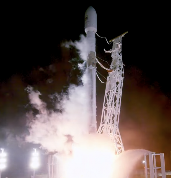 Lanzamiento de PAZ (SpaceX).