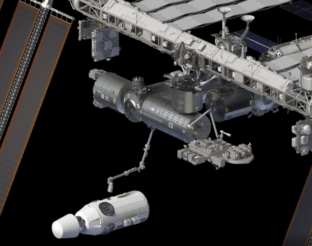 Los nuevos módulos de Axiom para la ISS - Eureka