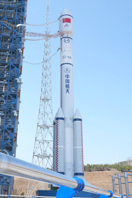 Primer lanzamiento del cohete chino CZ-6A