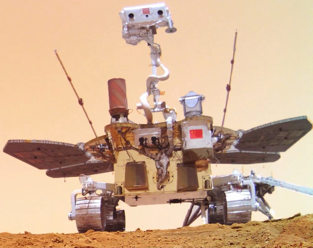 Un año del rover chino Zhurong en Marte: afrontando el invierno en ...