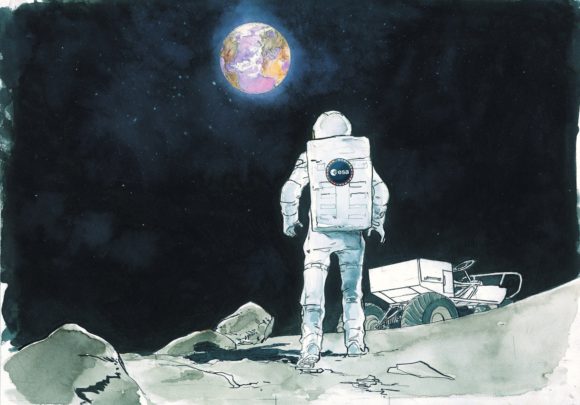 ¿Cuándo veremos un astronauta europeo pisar la Luna?