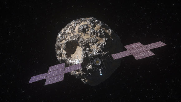 Lanzada la sonda Psyche para estudiar el asteroide metálico 16 Psique
