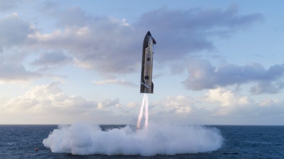 12º vuelo de la Starship: un éxito empañado por problemas con los motores