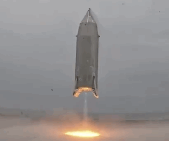 El salto del prototipo japonés RV-X