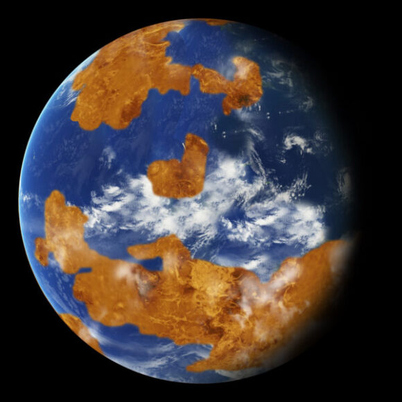 La huellas de los océanos perdidos de Venus